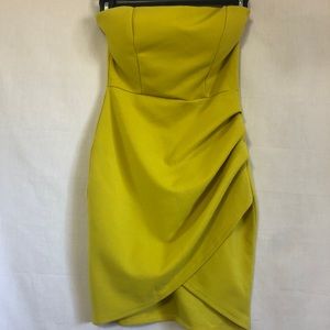 lime green dress